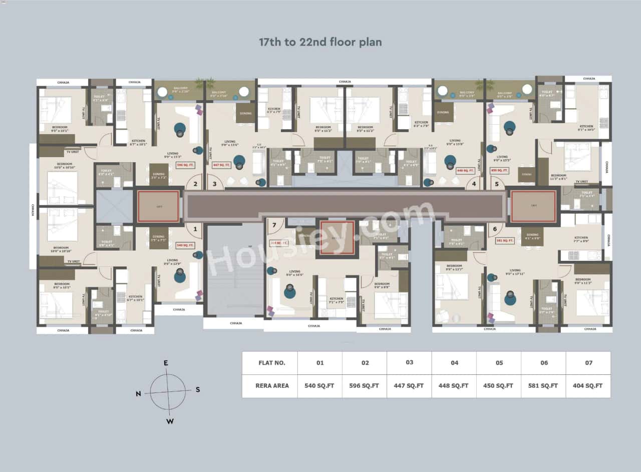 Adityaraj Signature Floor plan 3