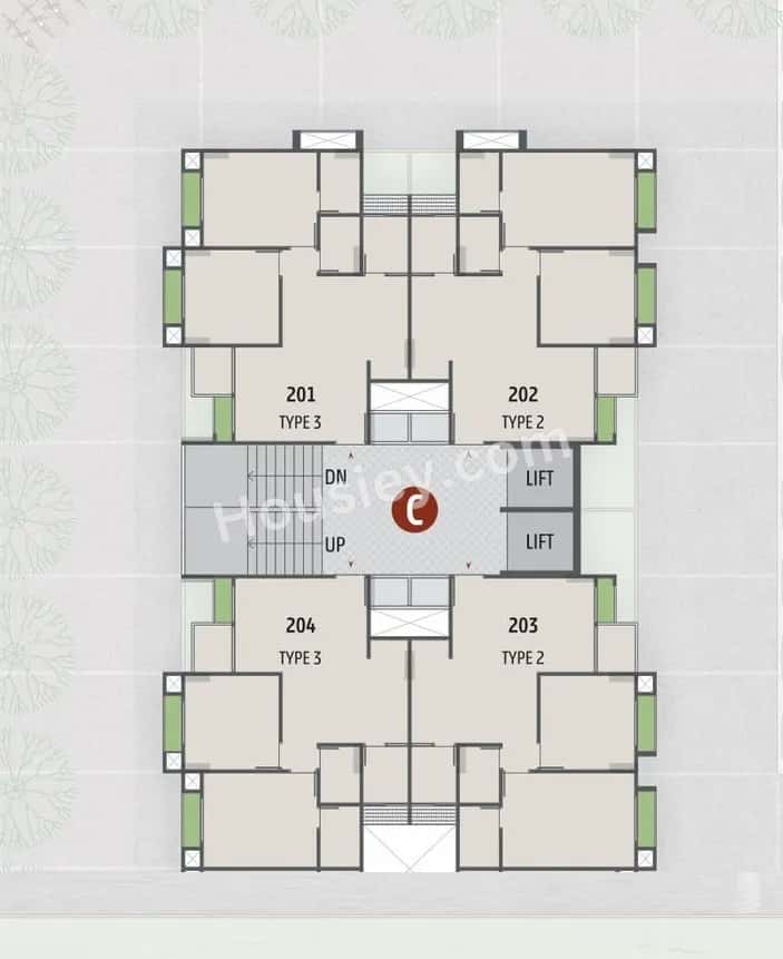 Airan Shela 24 Floor plan 3