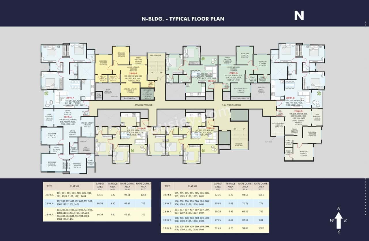 Aishwaryam Courtyard Gold Floor plan 3