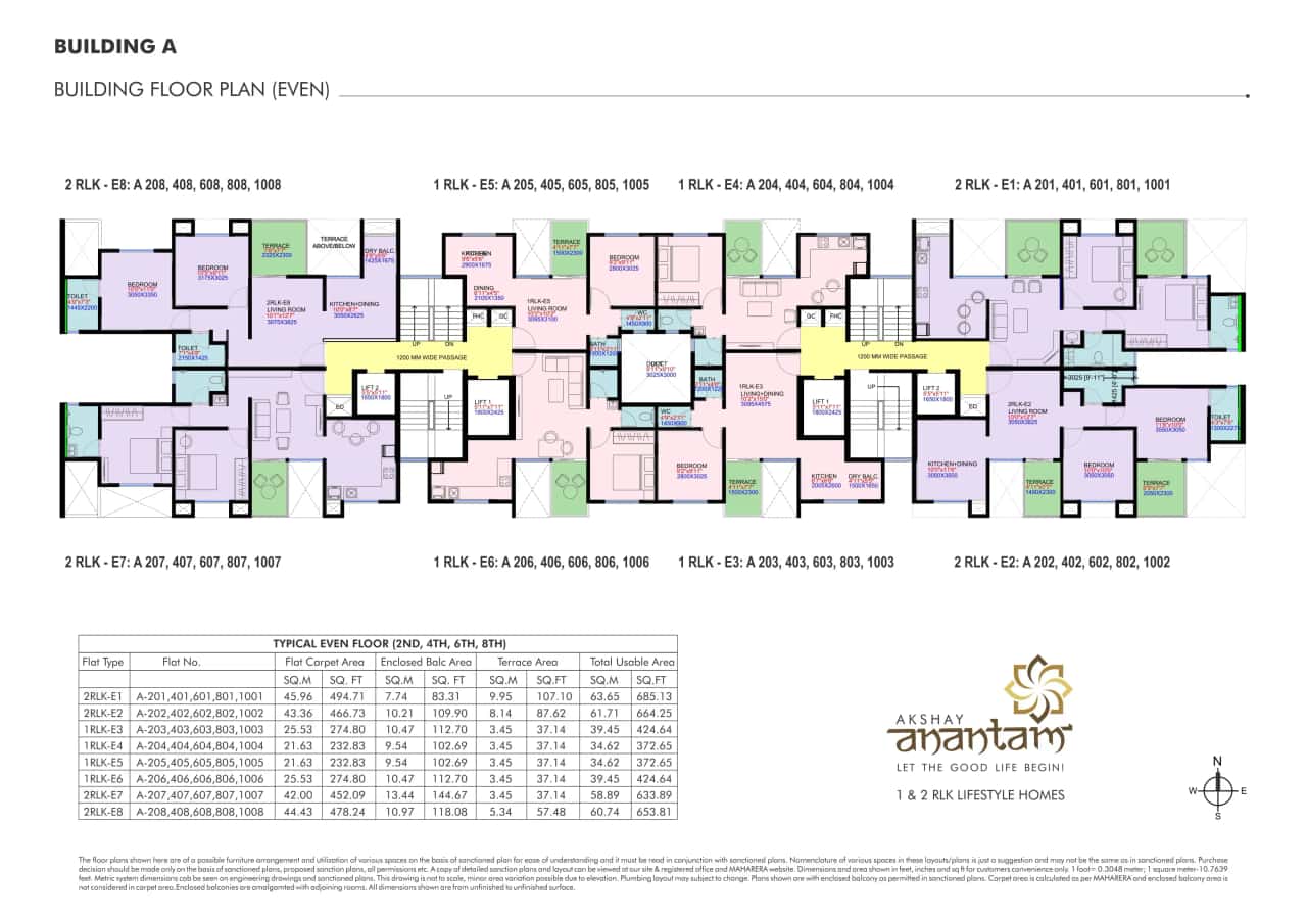 Sneh Akshay Anantam Floor plan 2