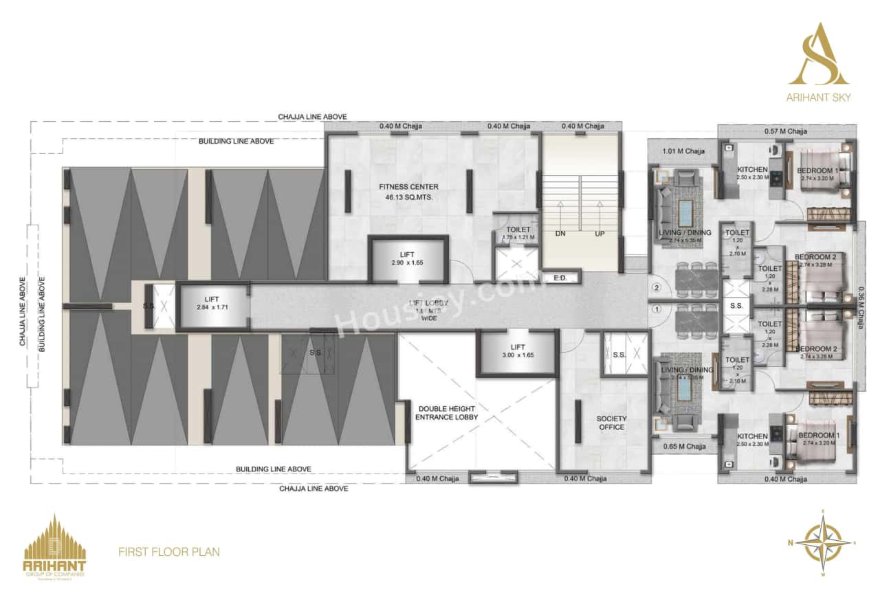 Arihant Sky Master Plan