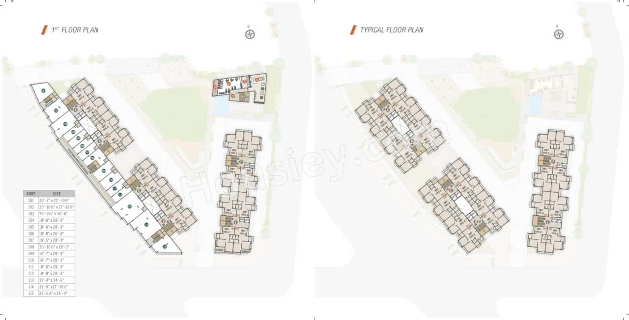 Arise Atlantis Floor plan 1