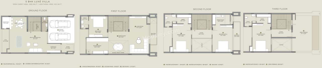 Arvind Forest Trails Floor Plan