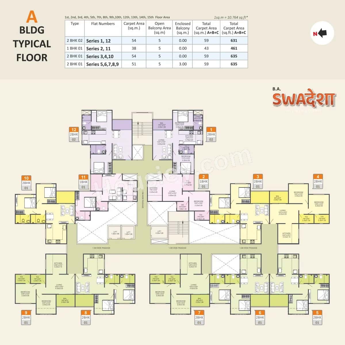 Bhandari Swadesha Floor plan 2