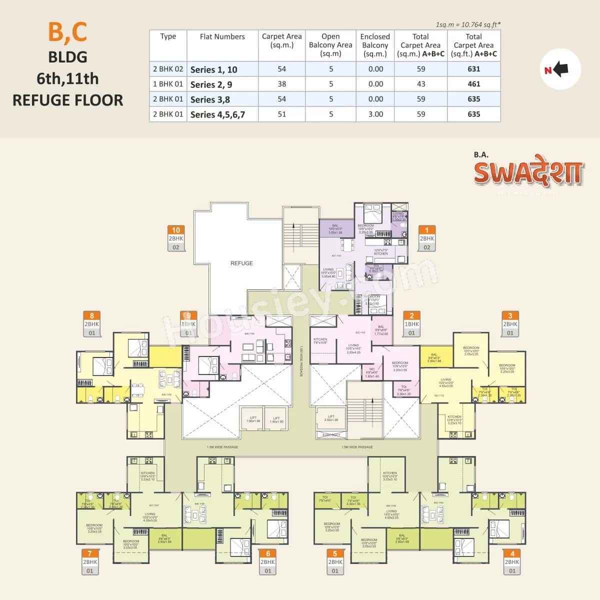 Bhandari Swadesha Floor plan 3
