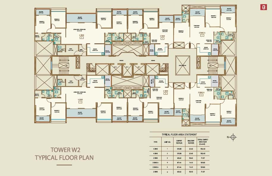 Bramha The Collection Floor plan 1