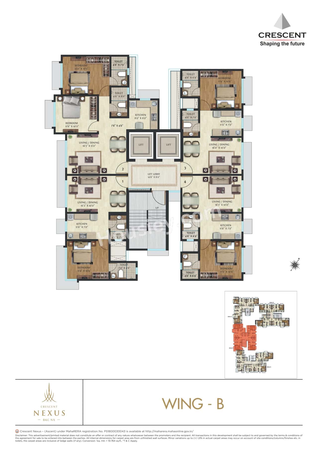 Crescent Nexus Floor plan 2