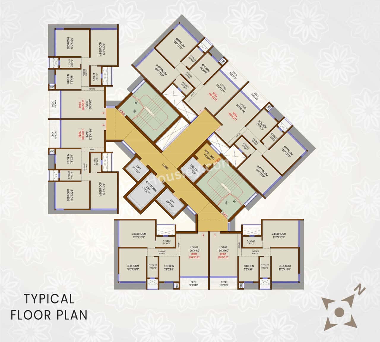 DGS Sheetal Saket Floor Plan
