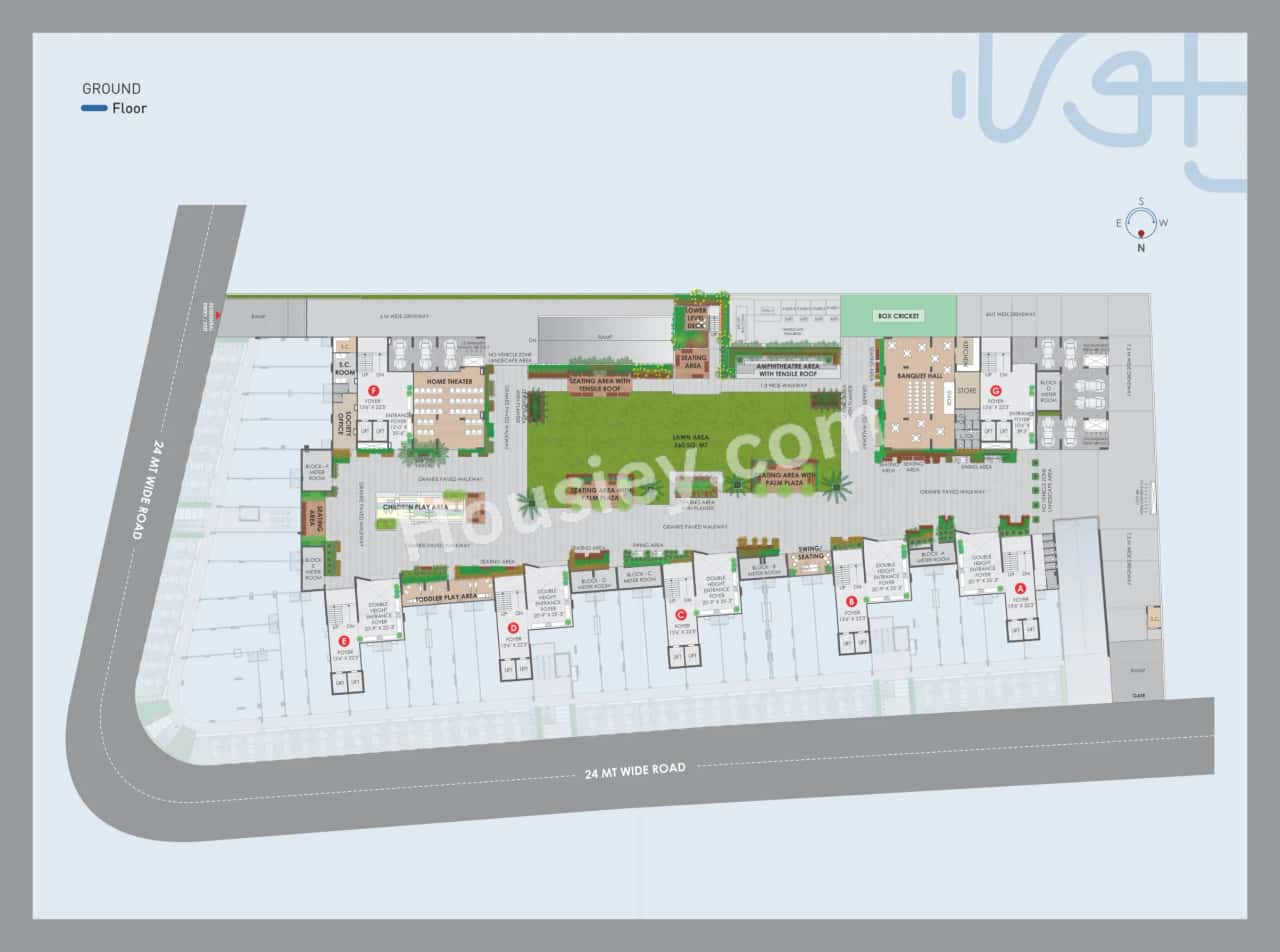 Dobariya The Green Parmeshwar Floor plan 1