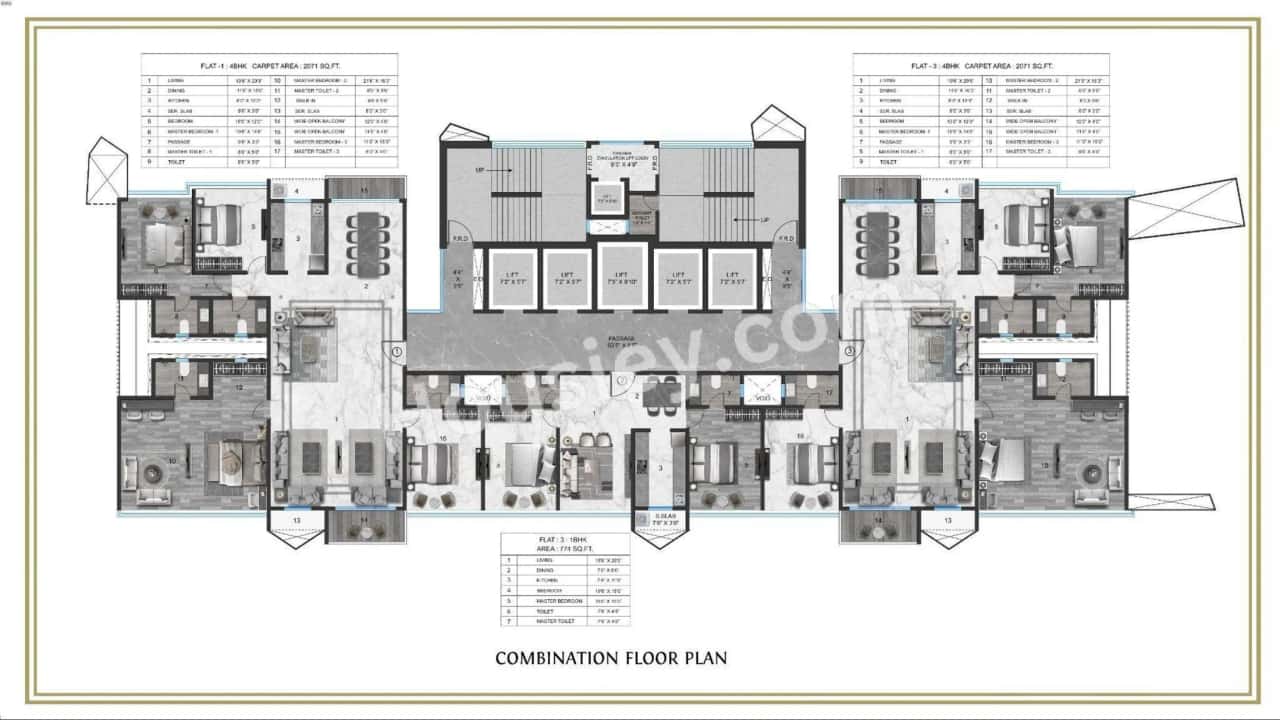 Dudhwala Vista Residences Floor plan 1