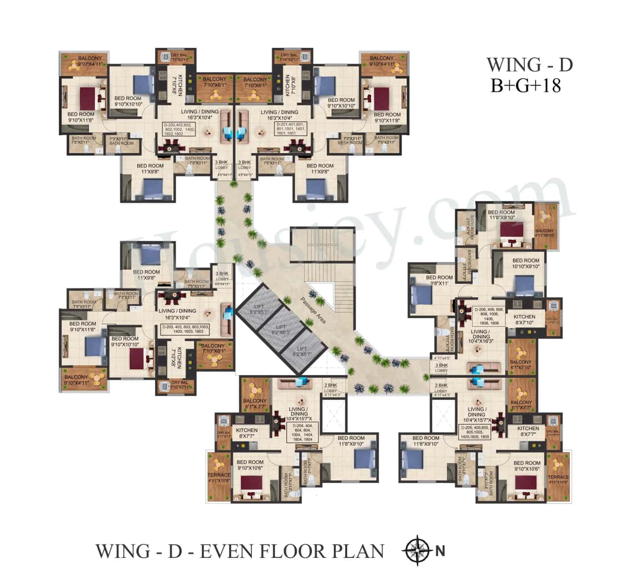 Sonigara Dwaarka World Floor plan 8