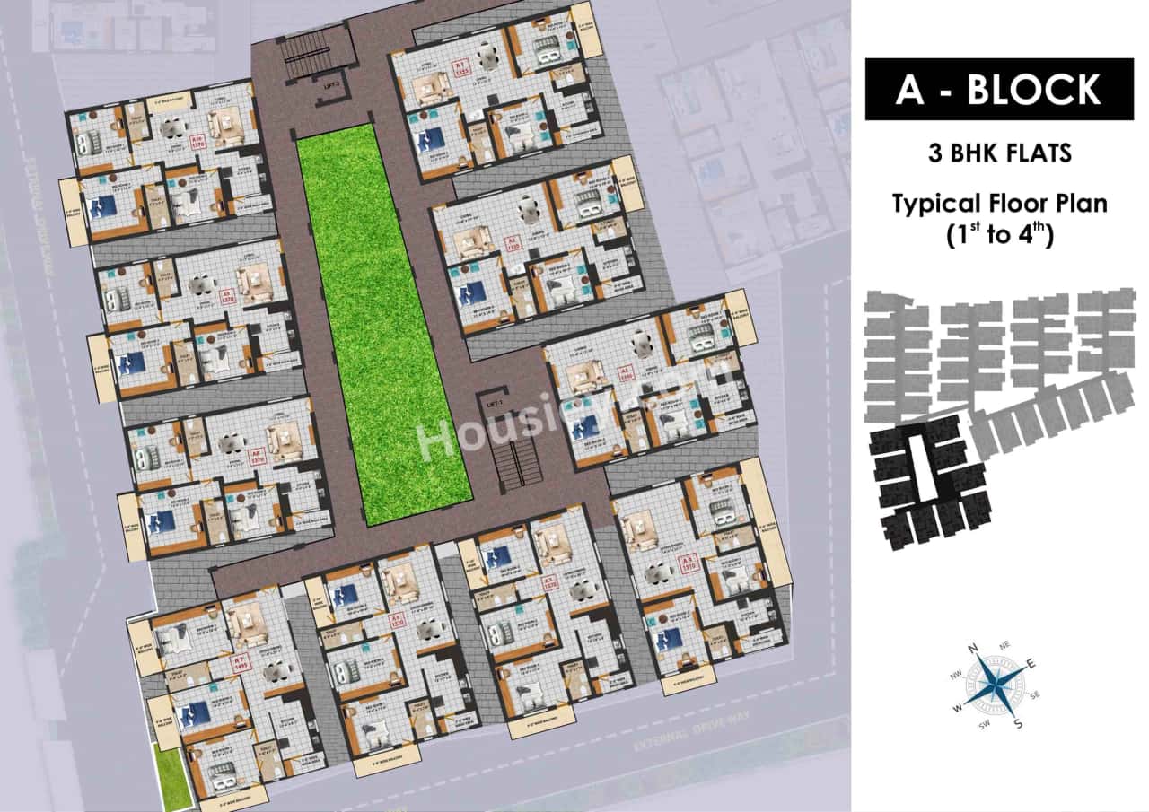 GMC Aero Square Floor plan 2