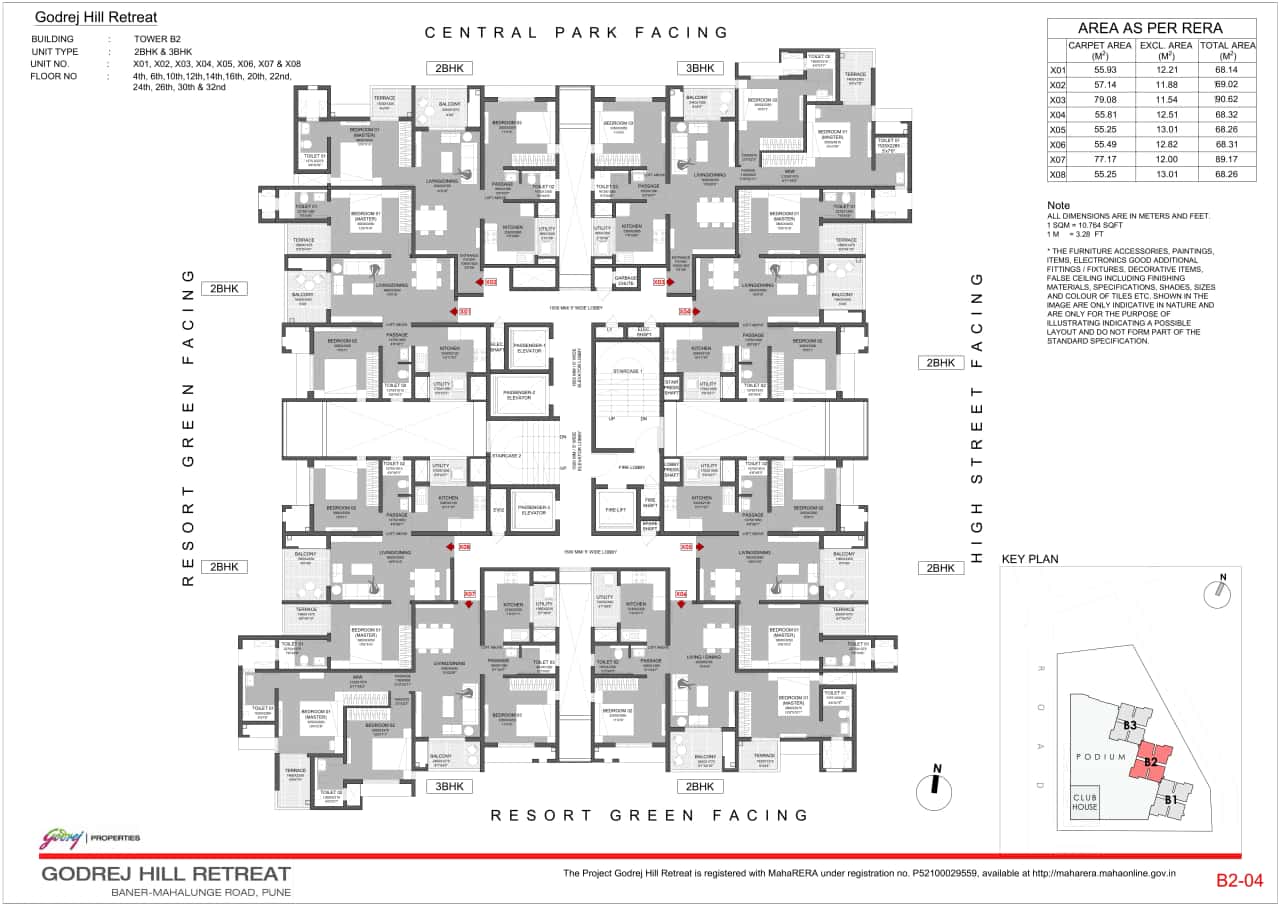 Godrej Hill Retreat Floor plan 2