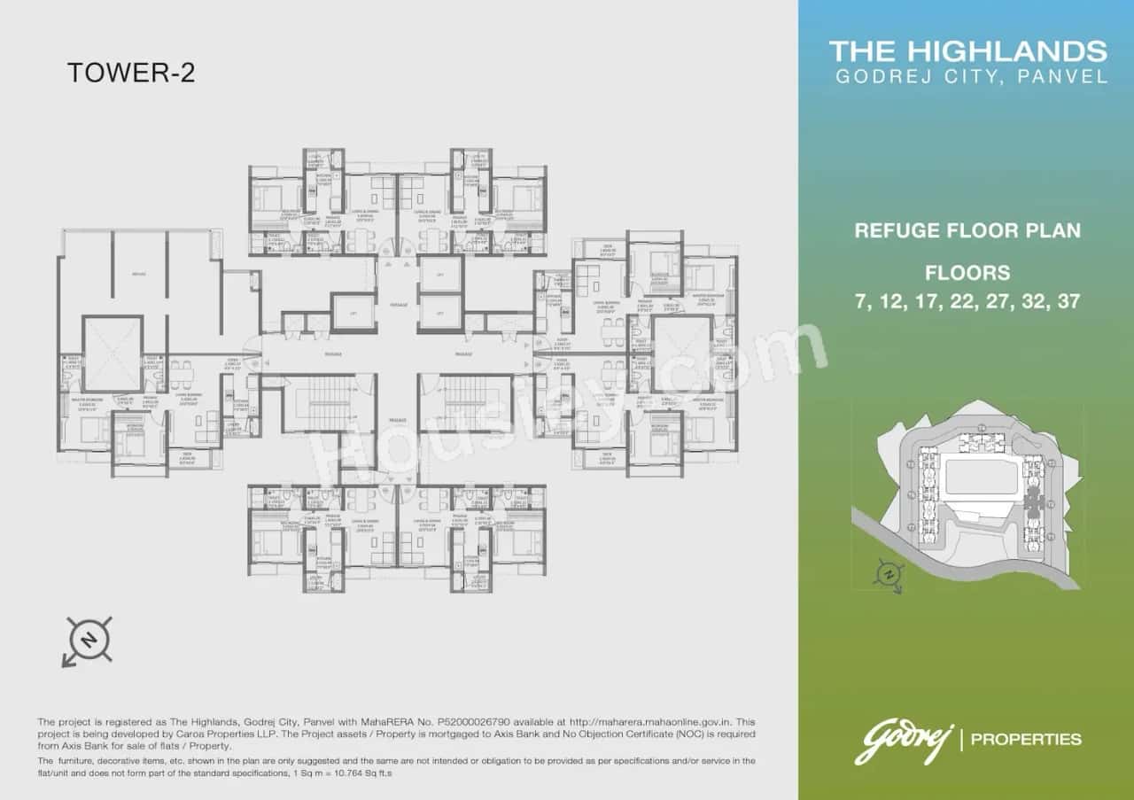 Godrej Highlands Floor plan 8