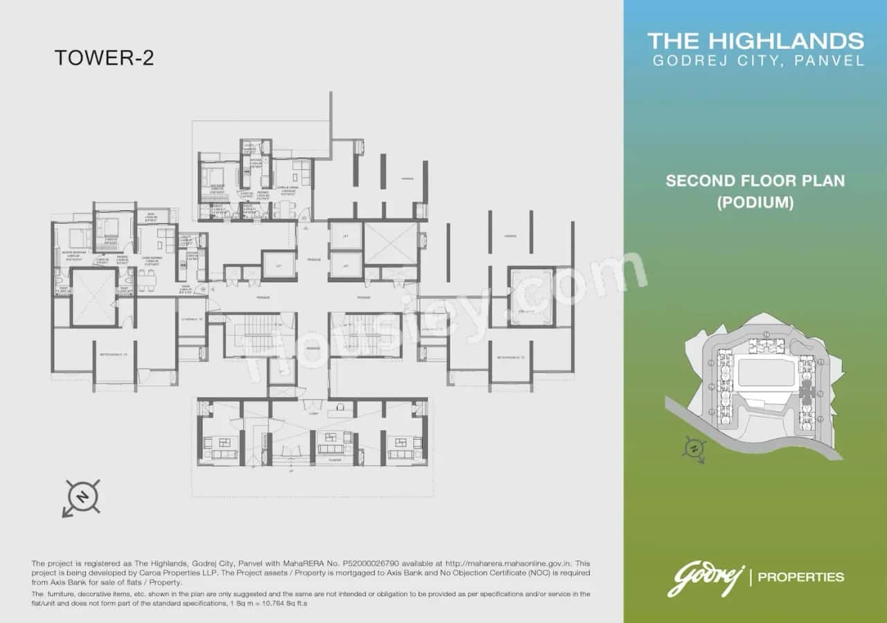 Godrej Highlands Floor plan 9