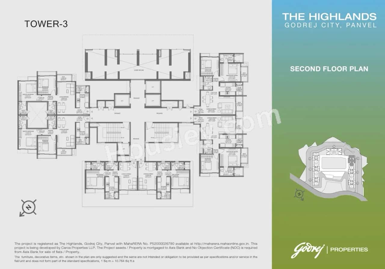Godrej Highlands Floor plan 12