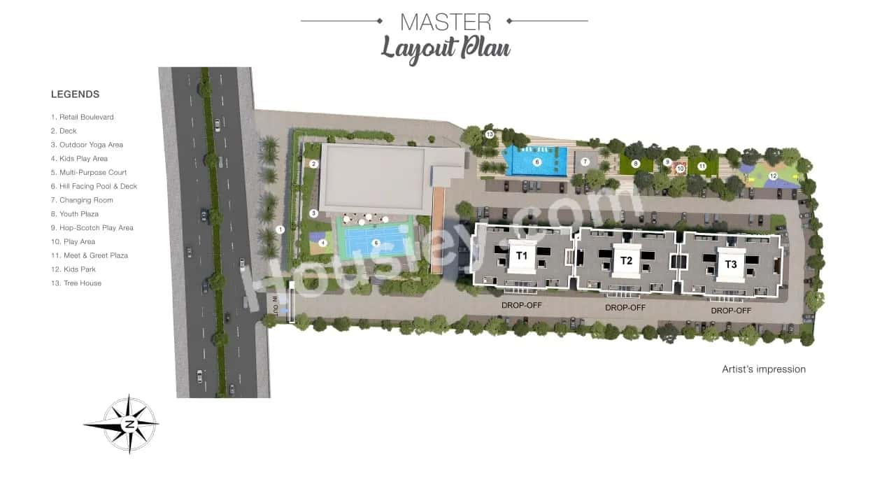 Godrej Hillside Master Plan