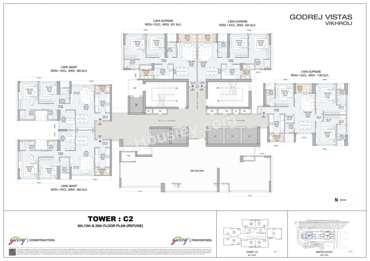 Godrej Vistas Floor plan 6