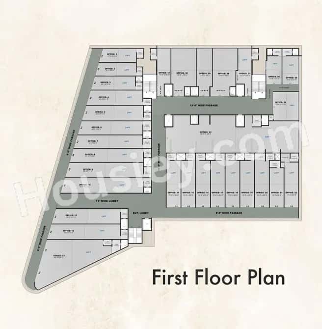 Hiltron Lifestyle Floor plan 1