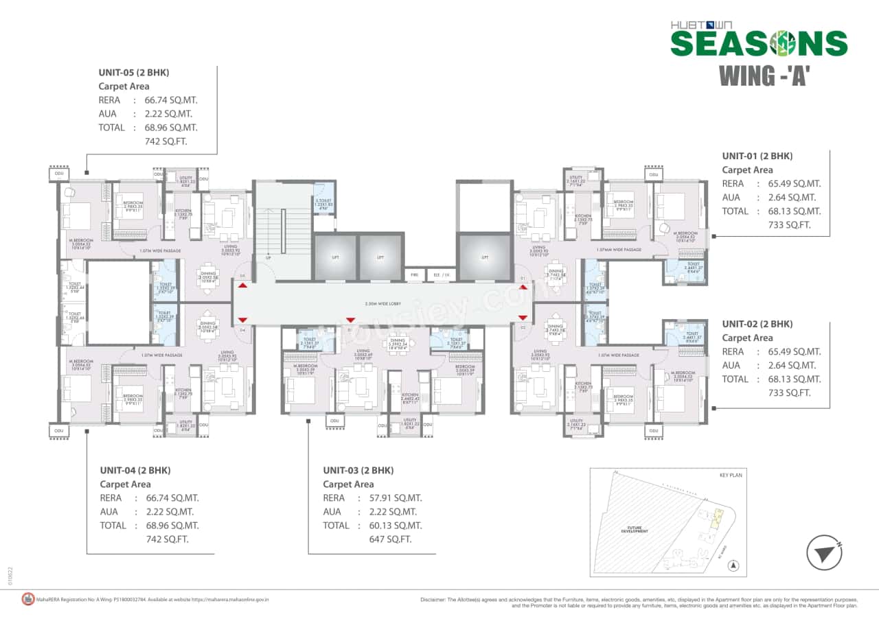 Hubtown Seasons Floor plan 1