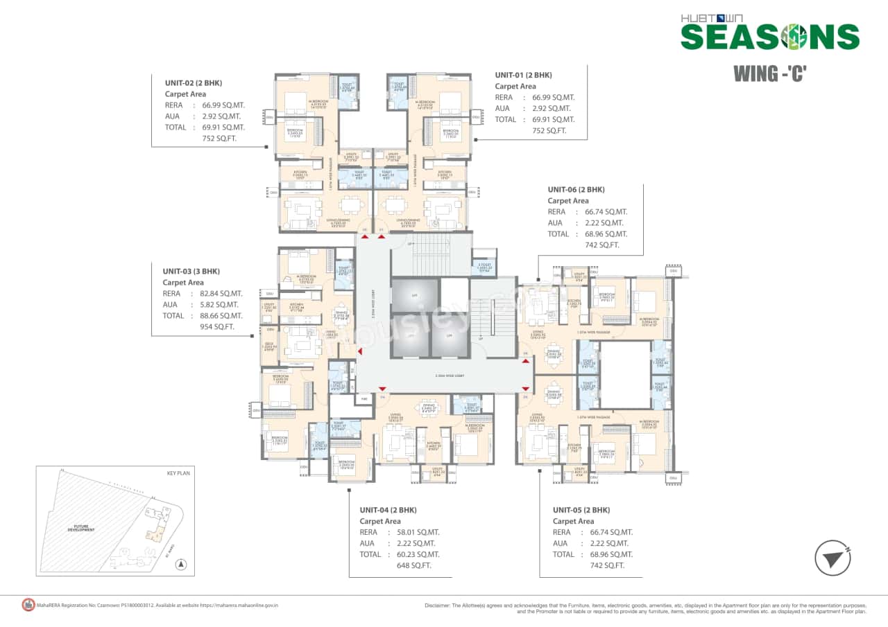 Hubtown Seasons Floor plan 3