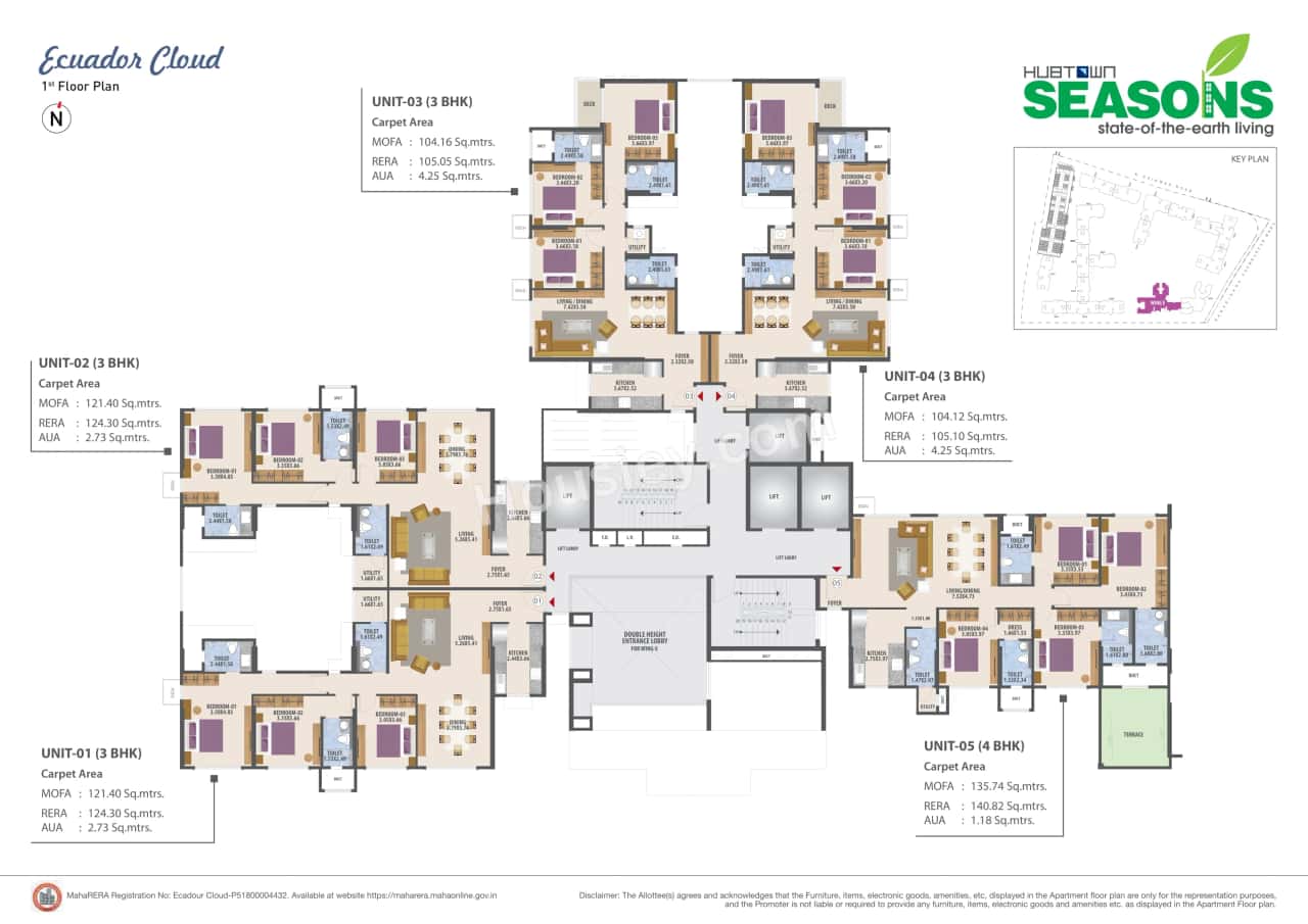 Hubtown Seasons Floor plan 5
