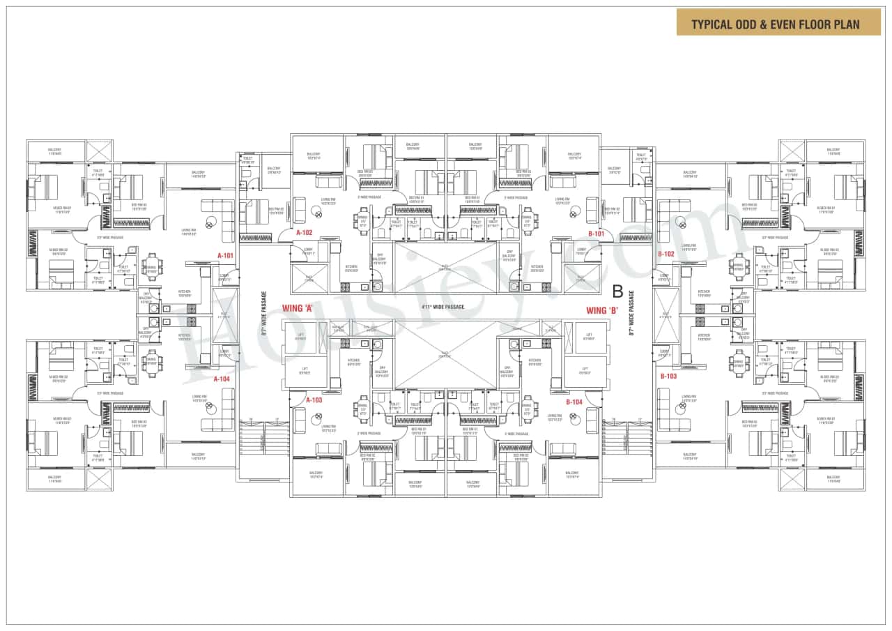 Tulip Infinity World Phase - II Floor plan 1