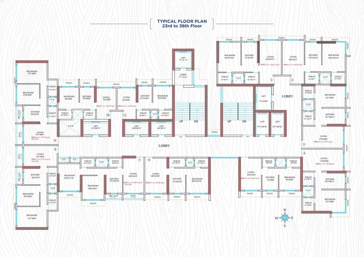Je&Vee Shree Satyam Master Plan