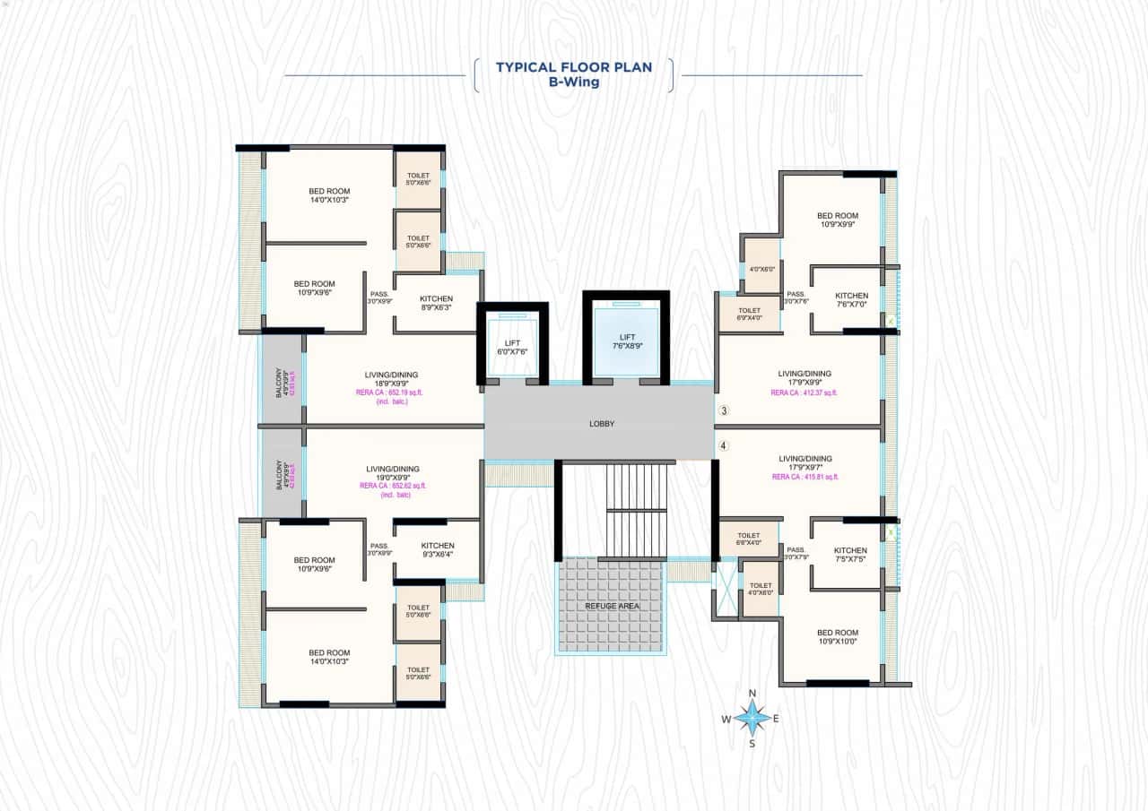 Je&Vee Shree Satyam Floor plan 2