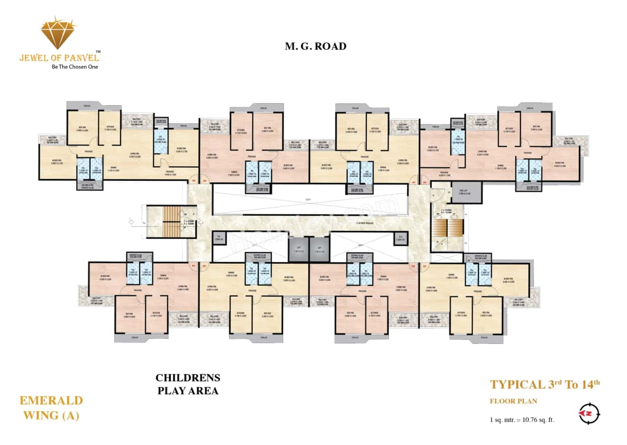 Jewel Of Panvel Floor plan 2