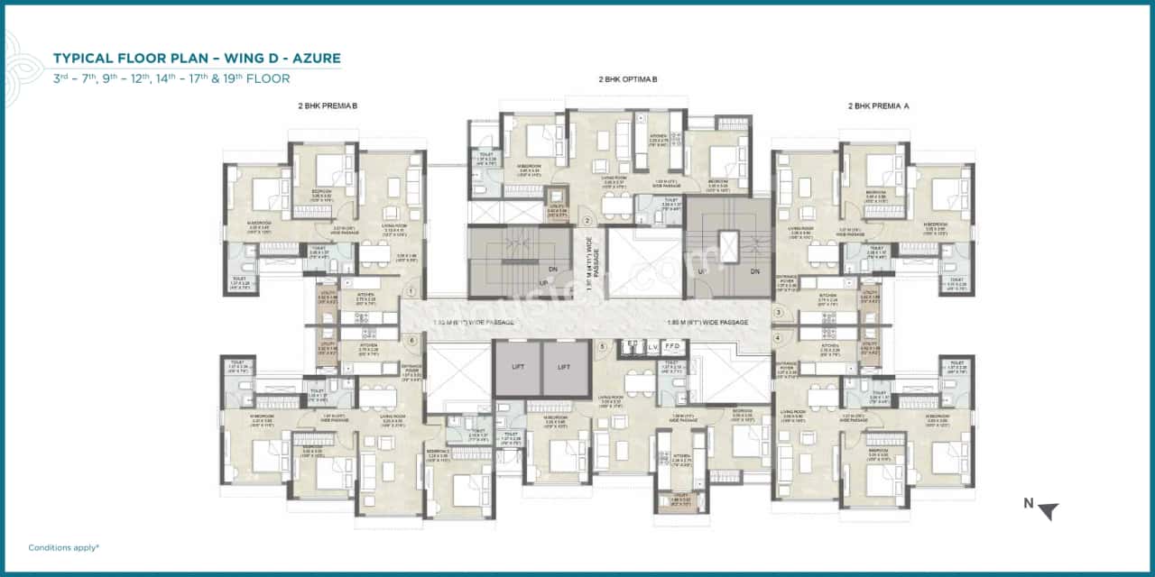 Kalpataru Park Riviera Floor plan 8