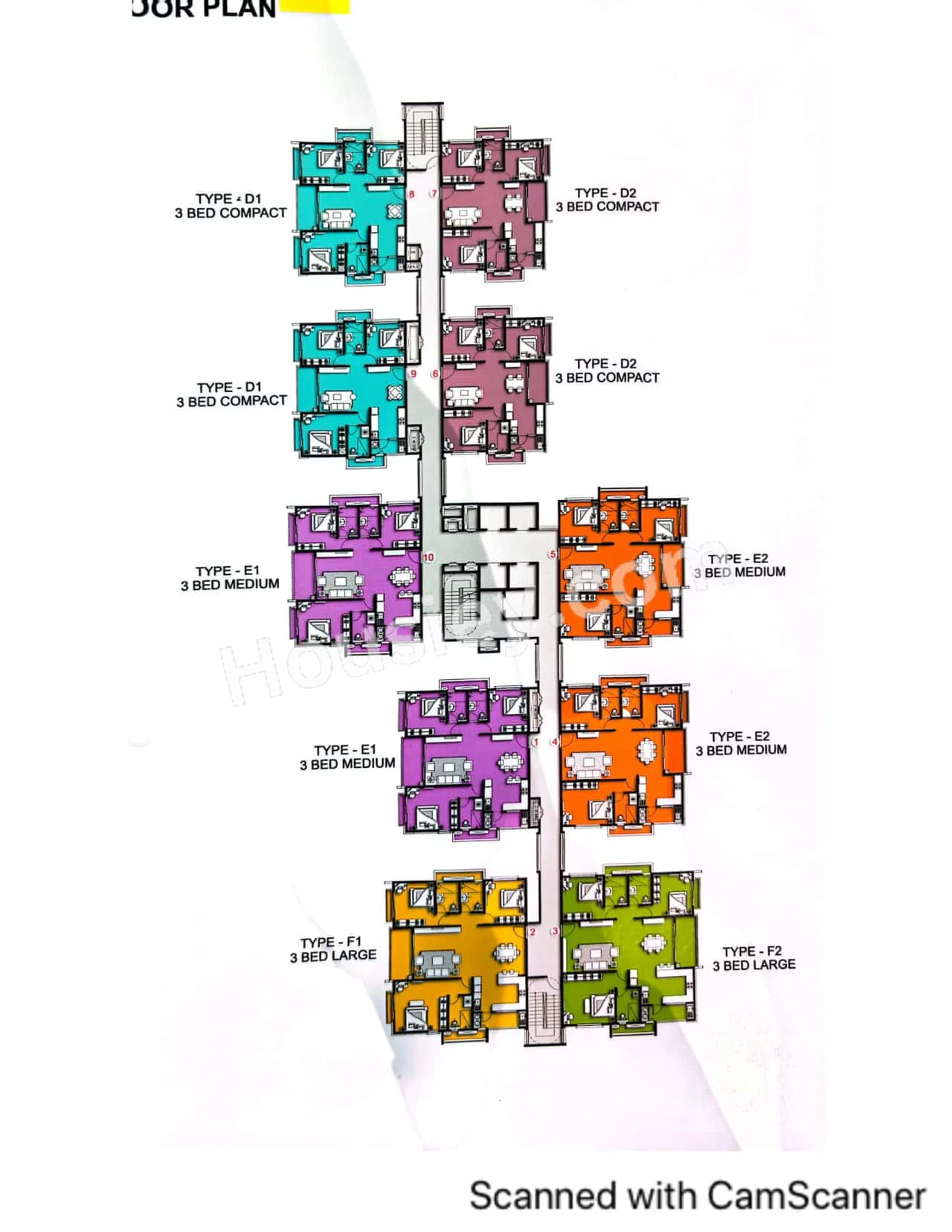 Kalyani Arcadia Floor plan 1
