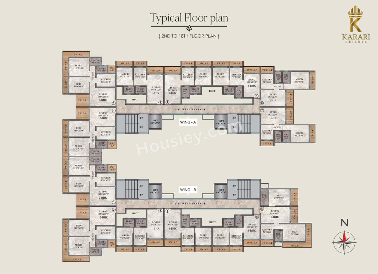 Karari Heights Floor Plan