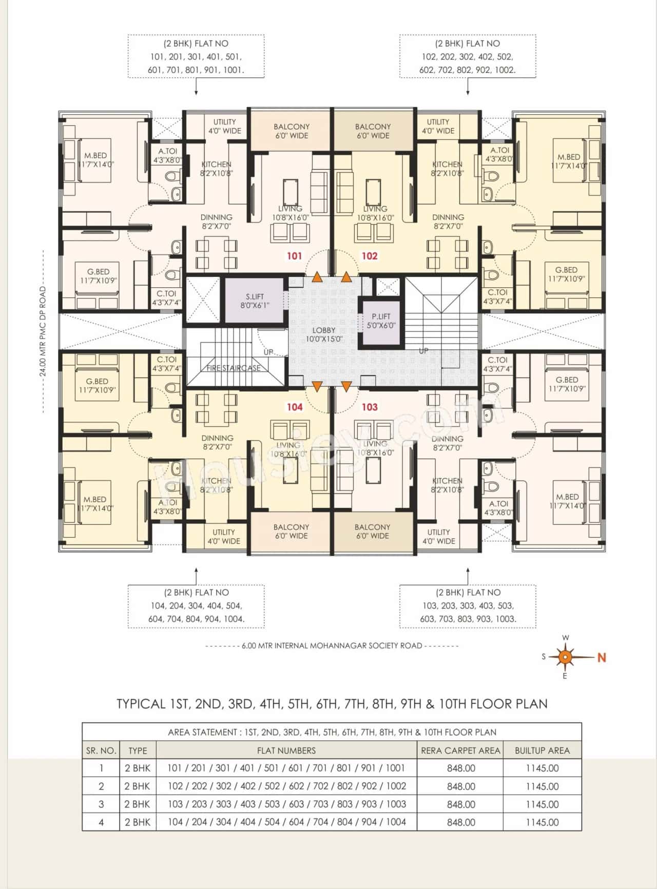 Khond Patil Infinity Heights Floor Plan