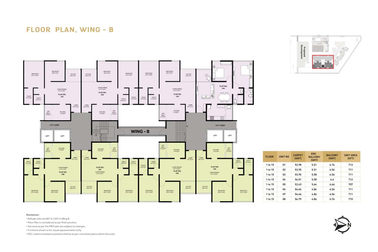 Porwal Khush Vista Floor plan 2