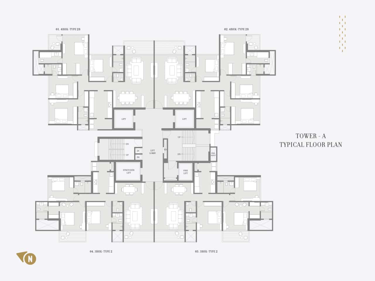 Kolte Patil 24k Manor Floor plan 3