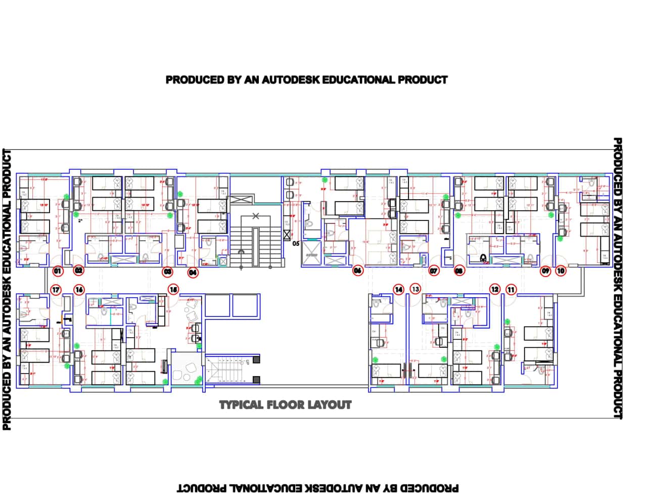 Krisala 41 Presidency Towers Floor Plan