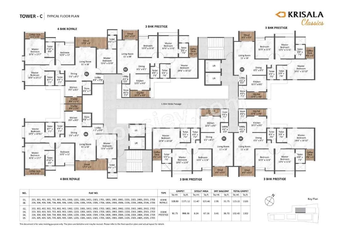 Krisala Luxovert Floor plan 2