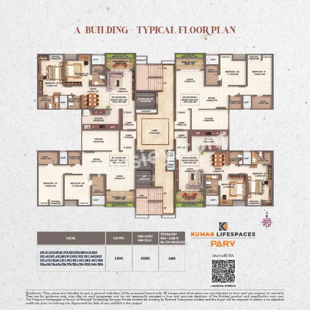 Kumar Parv Floor plan 1