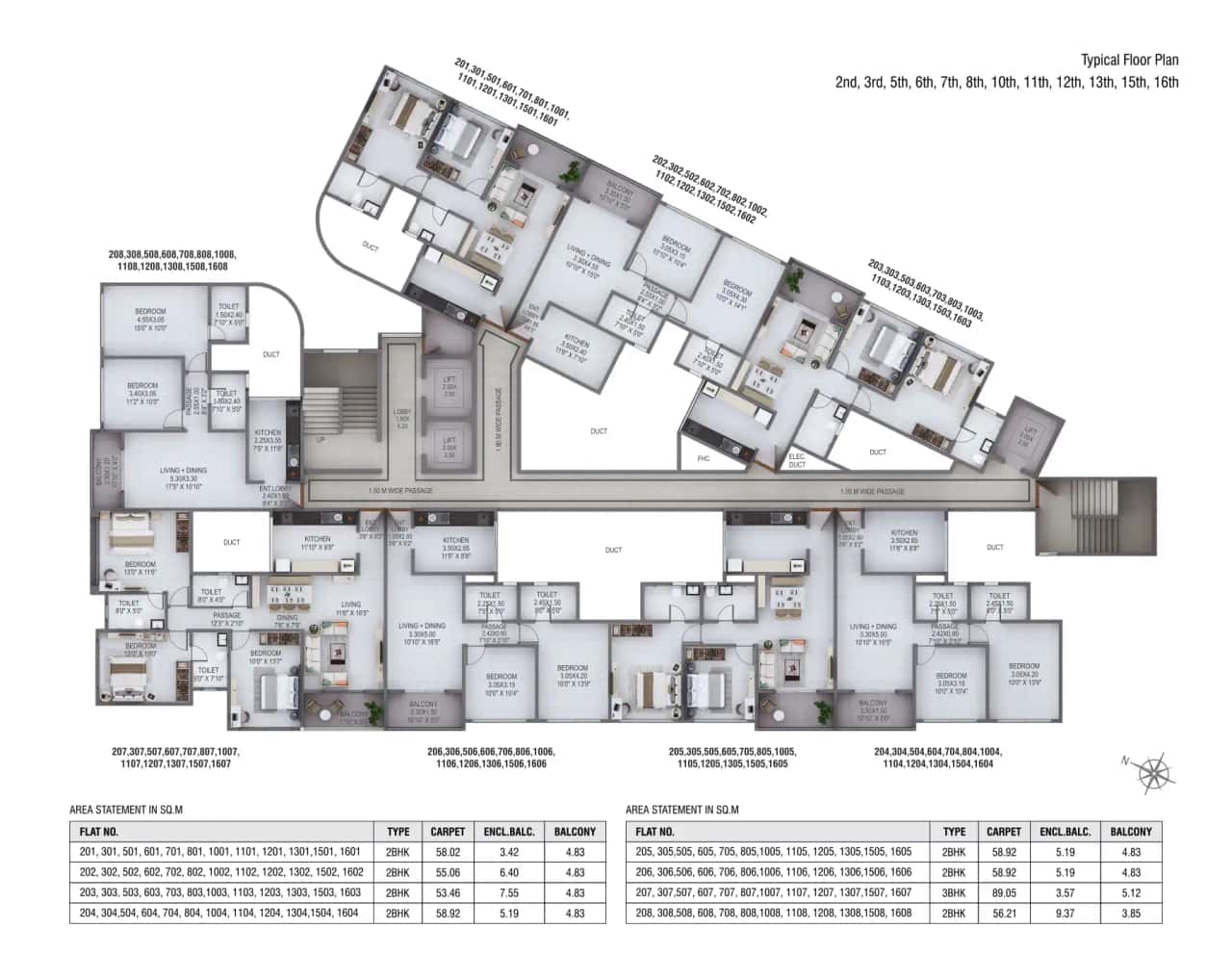 Kumar Placida Floor plan 3