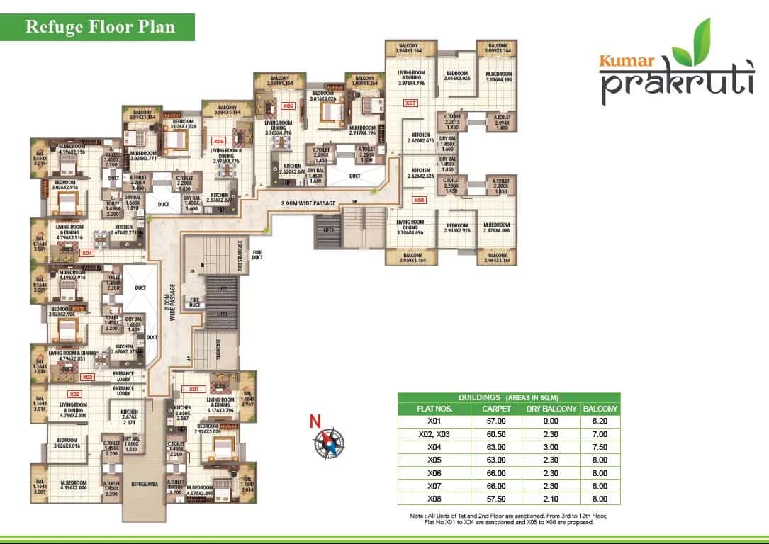Kumar Prakruti Floor plan 1