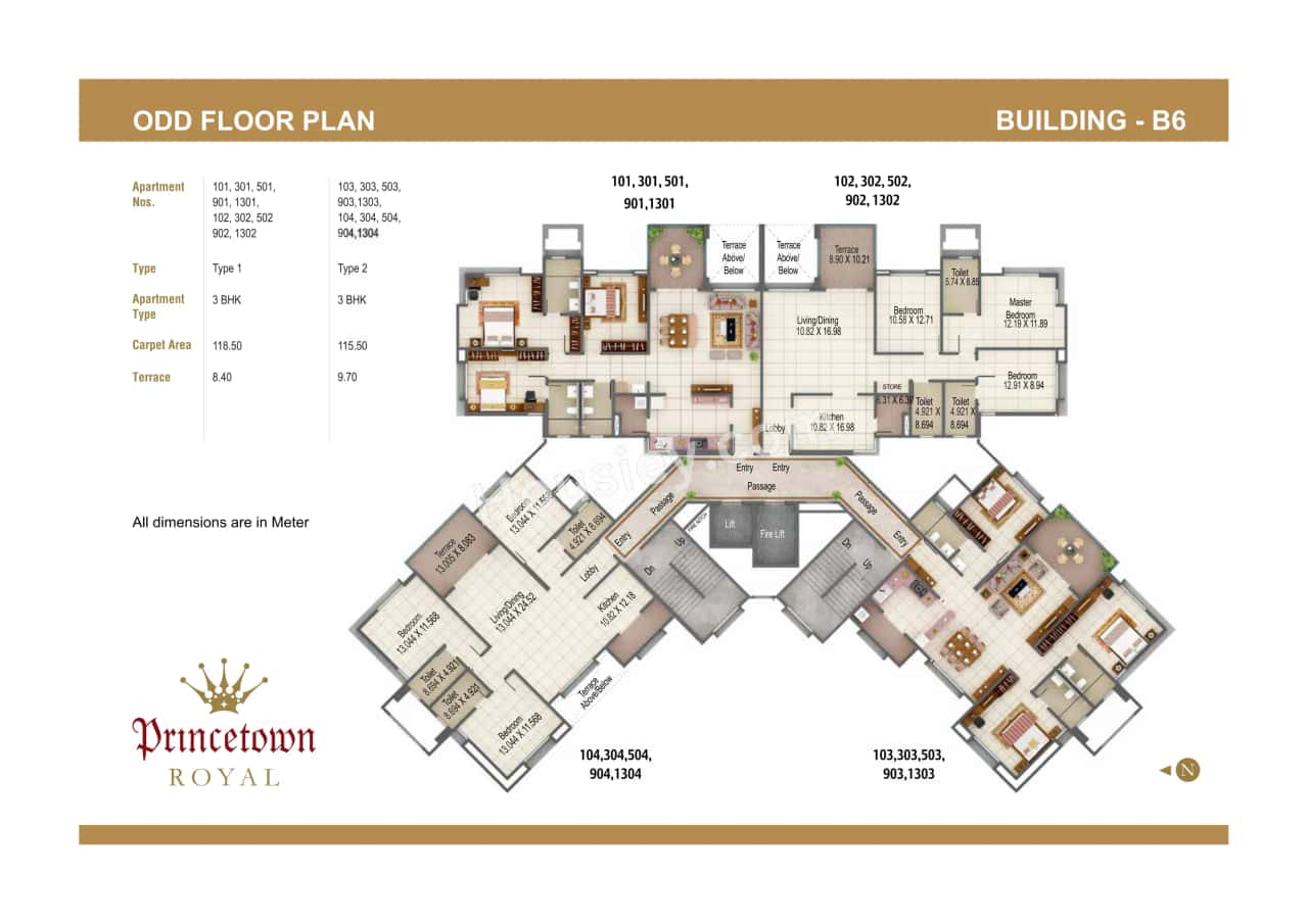 Kumar Princetown Royal Floor plan 5