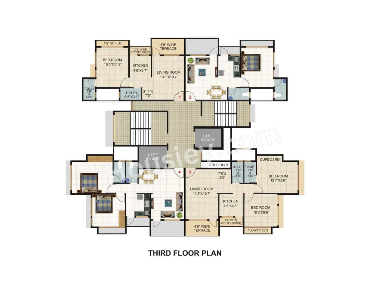 Kurm Casa Floor plan 2