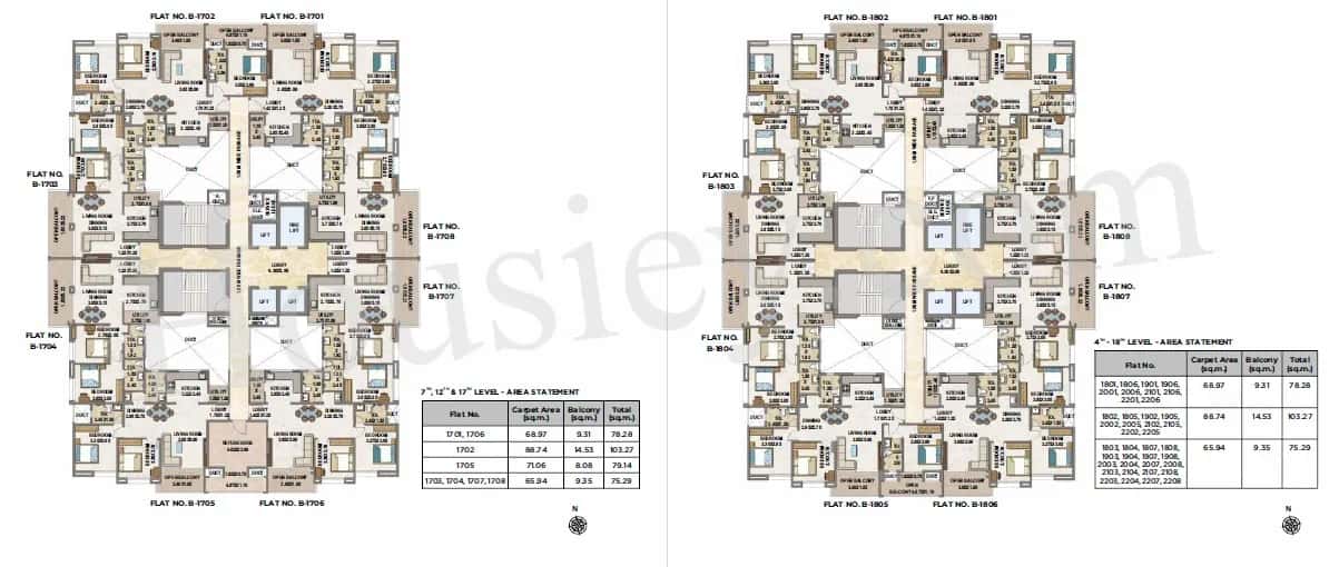 Kakkad La Vida Floor plan 1