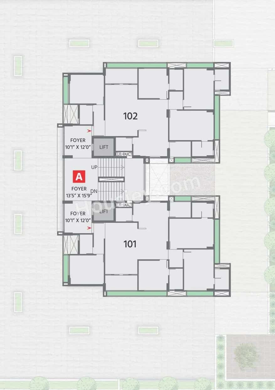 Laxmi Alexa Floor plan 1