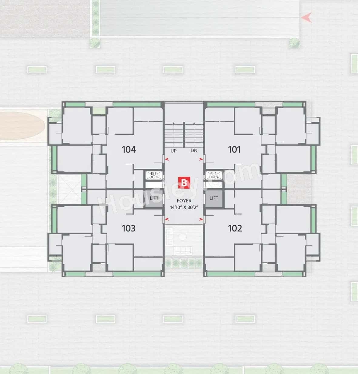 Laxmi Alexa Floor plan 2