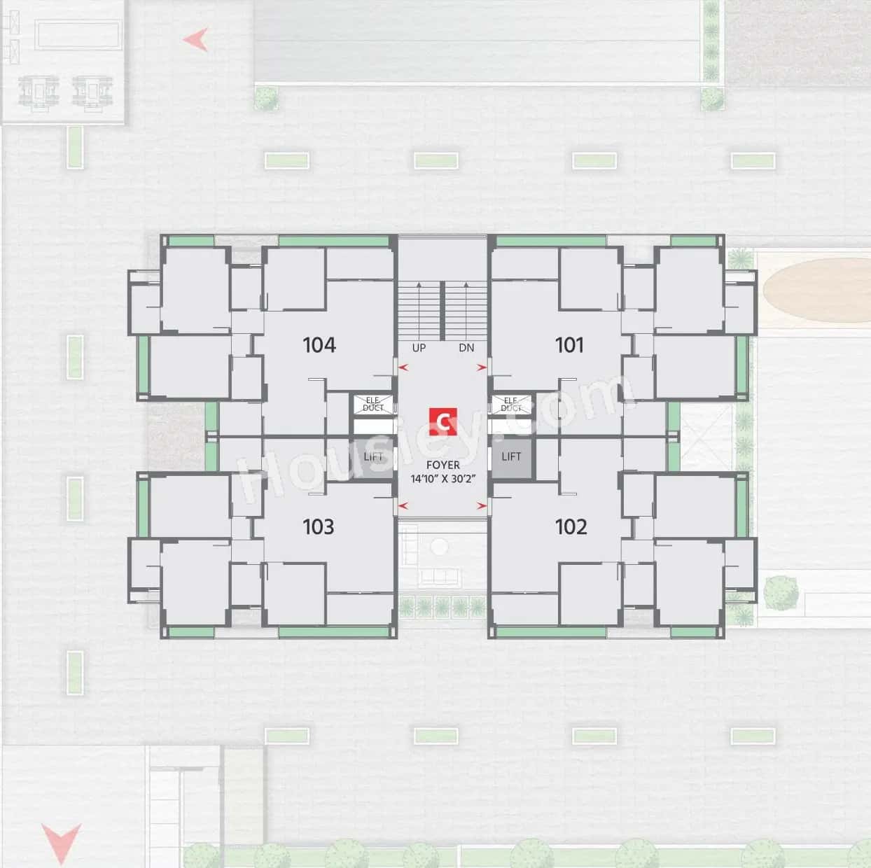 Laxmi Alexa Floor plan 3