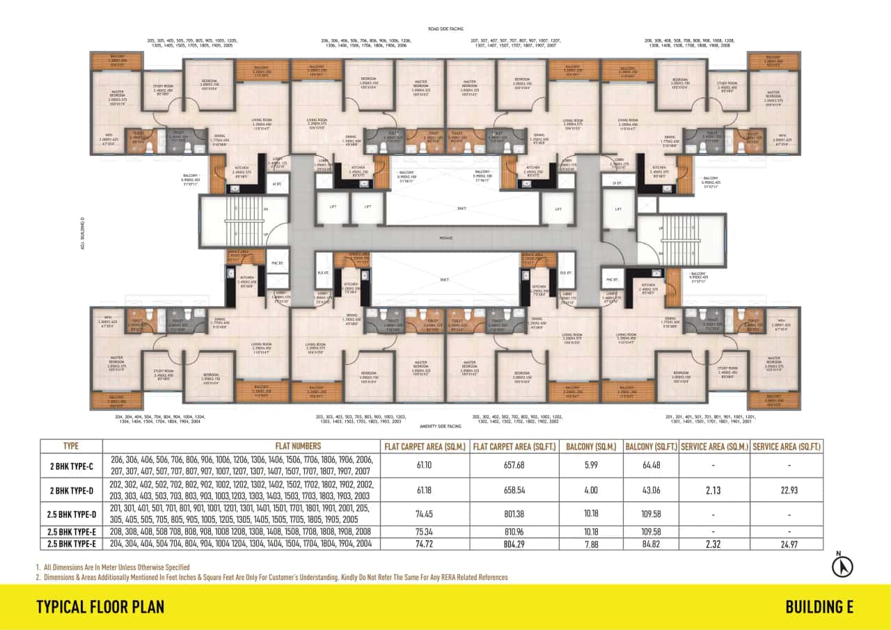 Life Republic Atmos Floor plan 3