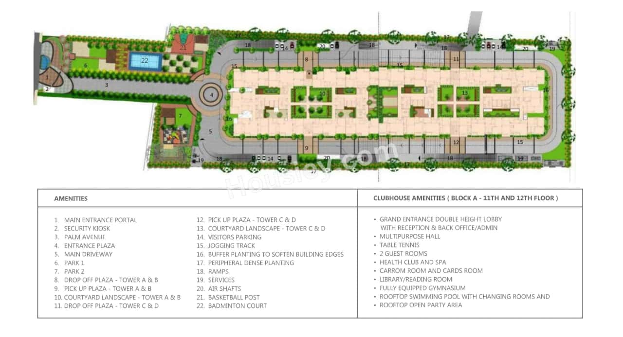 Mahaveer Sitara Floor Plan