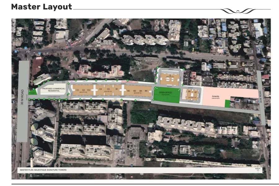 Majestique Signature Towers Master Plan